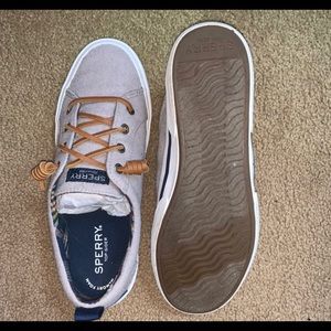 Sperry Pier Wave LTT Wool Oat Slip on. Women’s size 7.